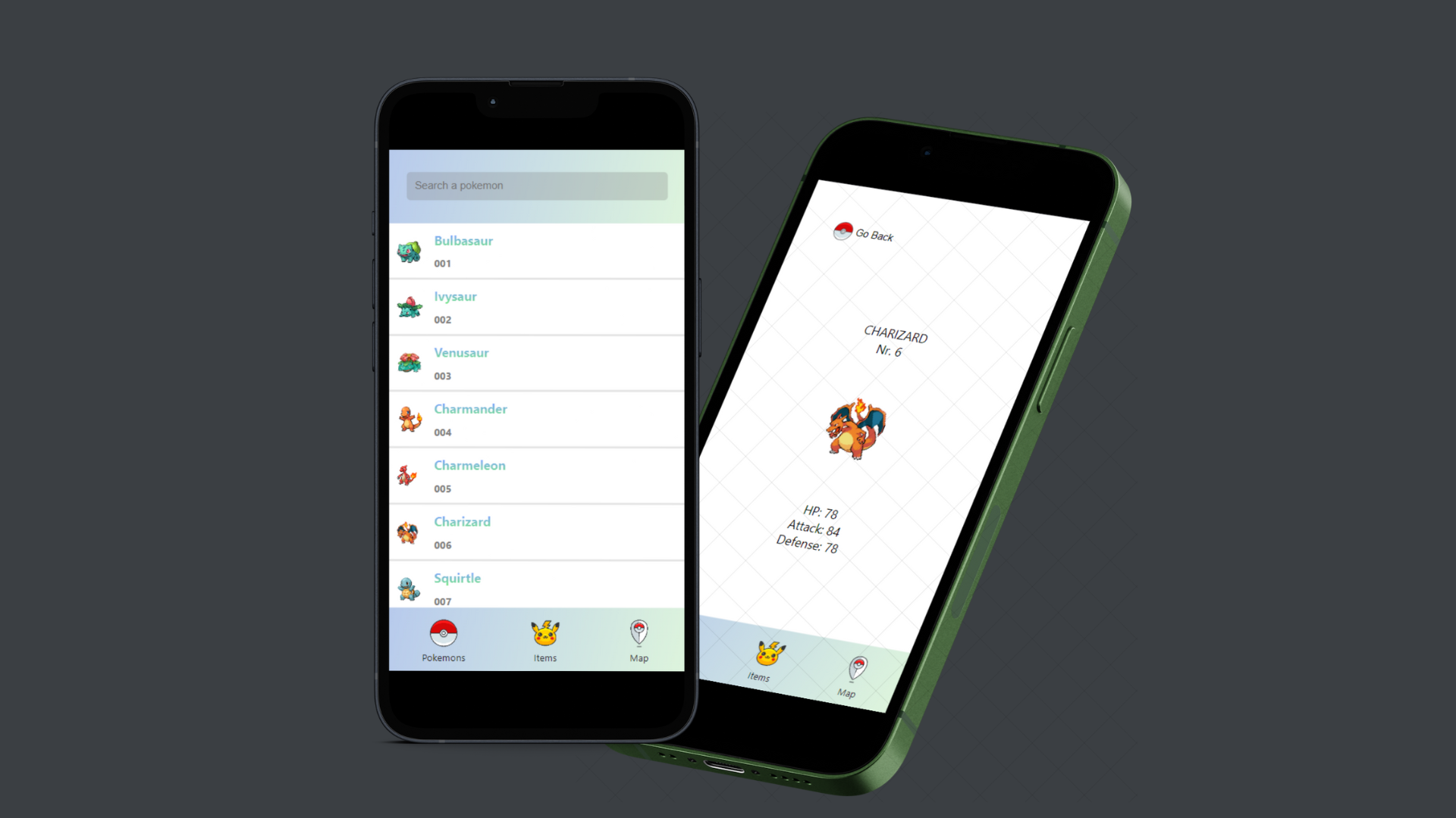 Captura de Pokedex